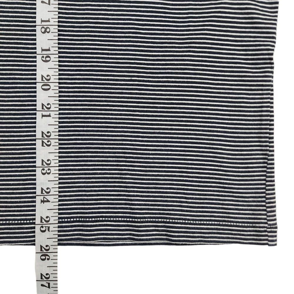 Penguin Boys T-Shirt Small Blue Gray Short Sleeve Stripes Crew Neck Cotton - Picture 7 of 9